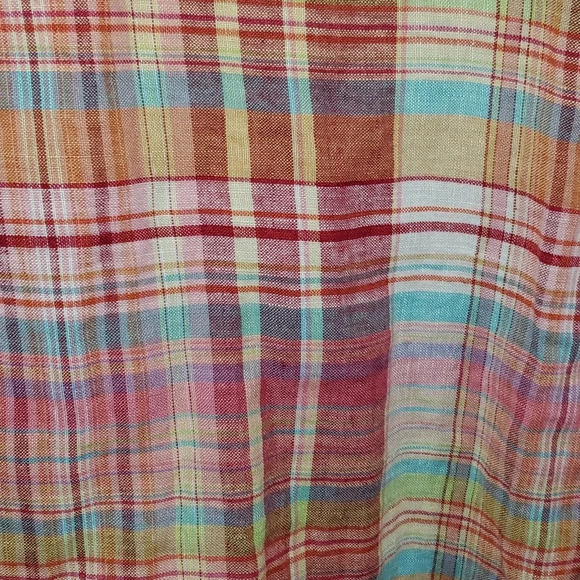 Talbots Men's 100% Linen Short Sleeve Shirt, Size XL - Picture 9 of 13